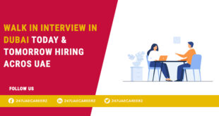 Walk in Interview in Dubai